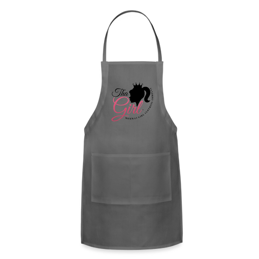 Adjustable Apron - charcoal