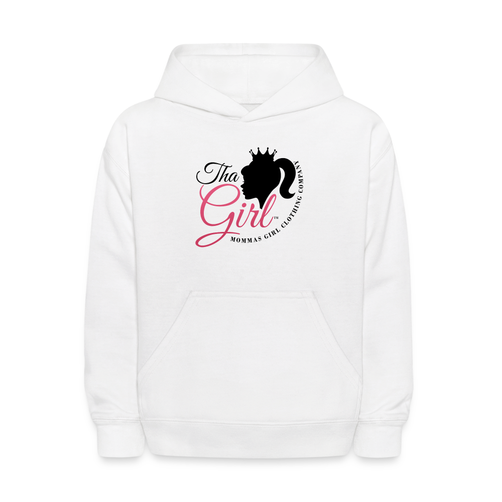 tha girl®  - logo # 1 Kids' Hoodie - white