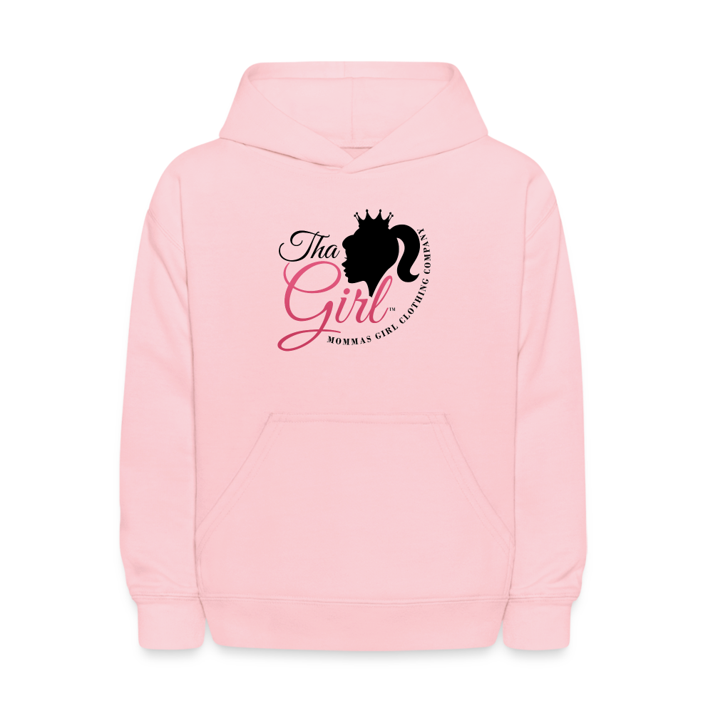 tha girl®  - logo # 1 Kids' Hoodie - pink