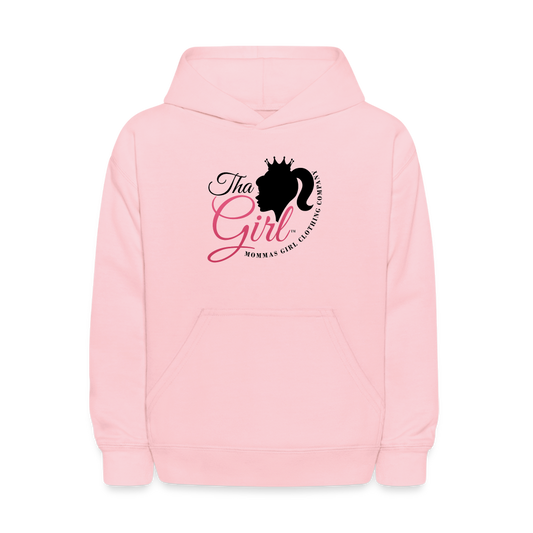 tha girl®  - logo # 1 Kids' Hoodie - pink
