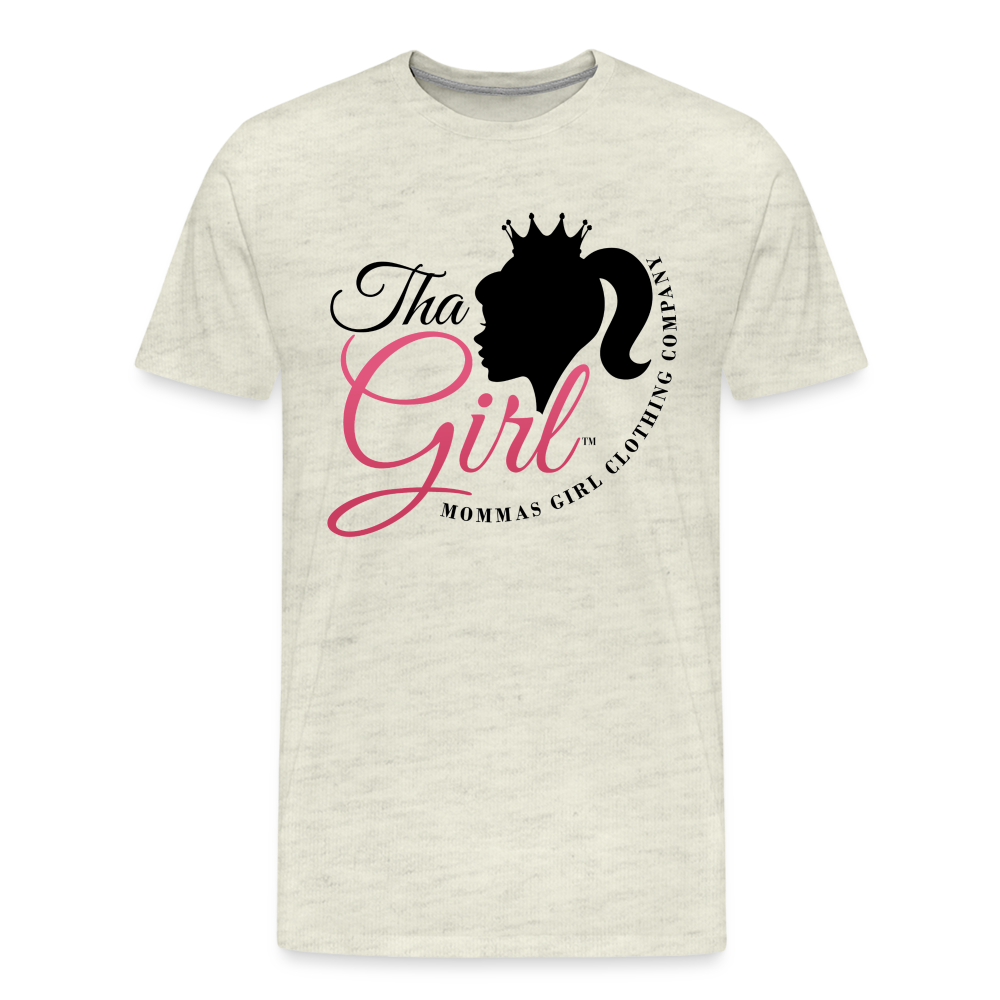 Tha Girl® - Logo # 1 Unisex Premium T-Shirt - heather oatmeal