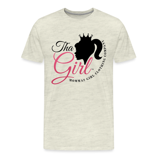 Tha Girl® - Logo # 1 Unisex Premium T-Shirt - heather oatmeal
