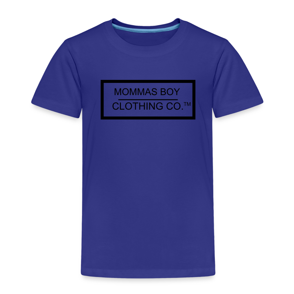 Mommas Boy Logo# 1 - Toddler T-Shirt - royal blue