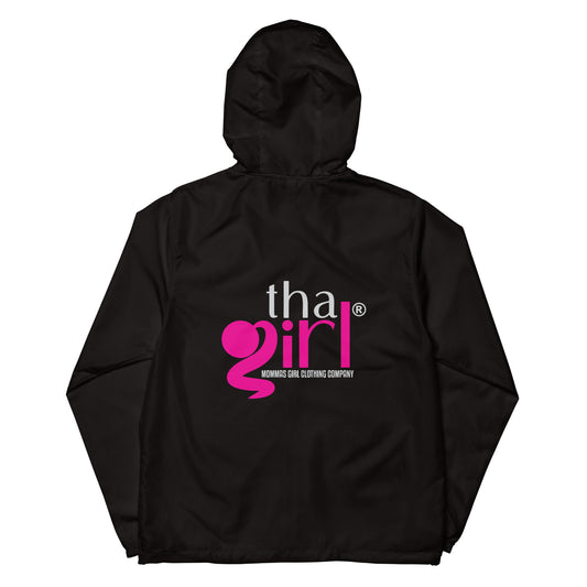 Tha Girl® - Unisex lightweight zip up windbreaker