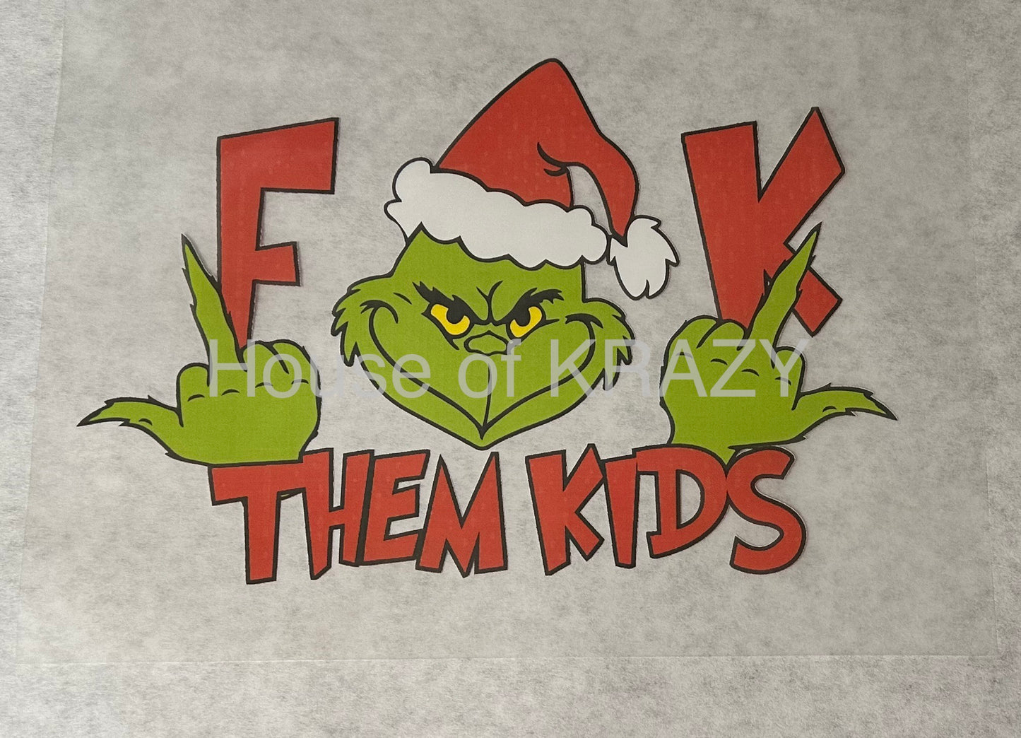 Christmas Designs  🎄 (up to 8 1/2 x10 transfers )