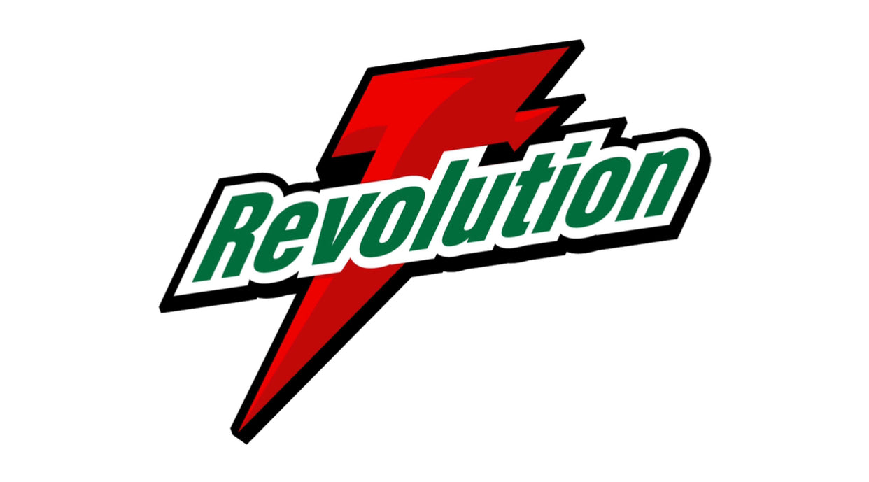 New! Revolution Lightning Bolt Design