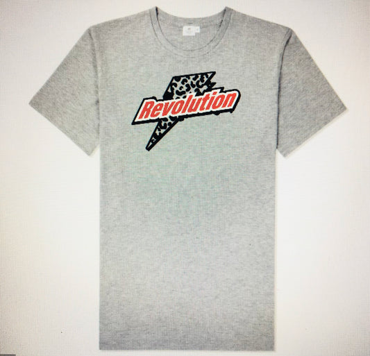 Cheetah Print Lightning Bolt Design