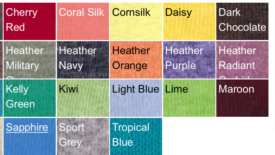 Adult Custom Designed T- Shirts
