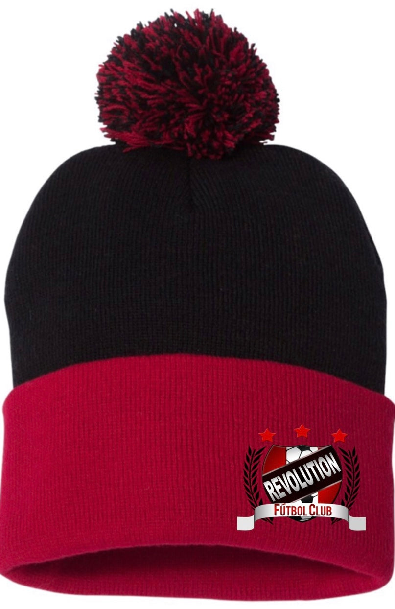 Pom-Pom 12" Knit Beanie